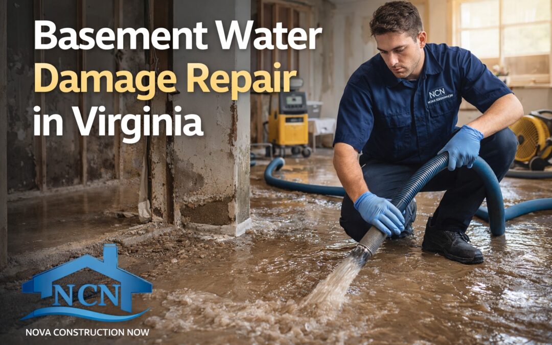 Basement Water Damage Repair in Virginia | Fast Help